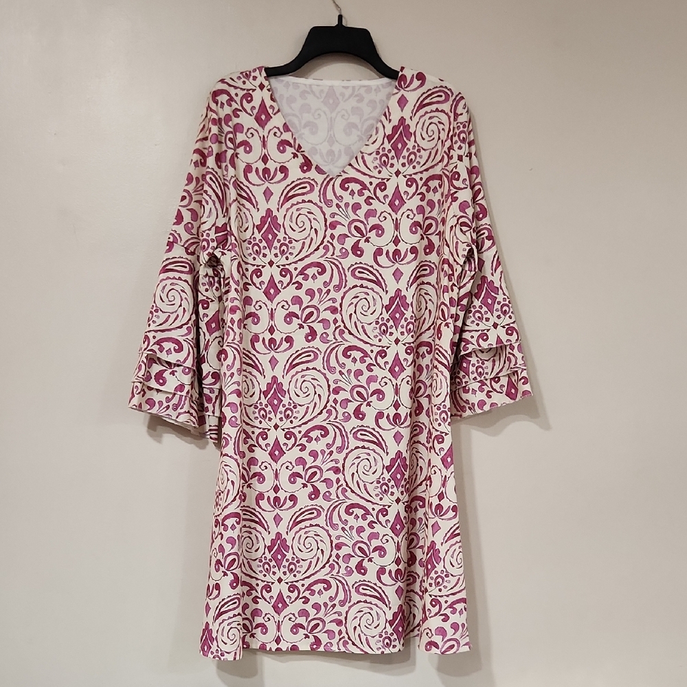 Floral V-Neck Women's Dress NWOT